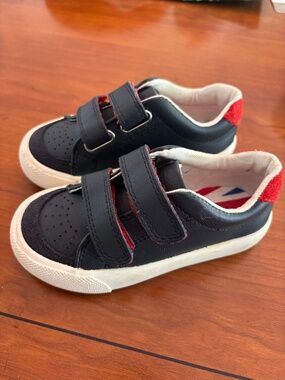 Mini Boden Leather Shoes Boys Size 8C
